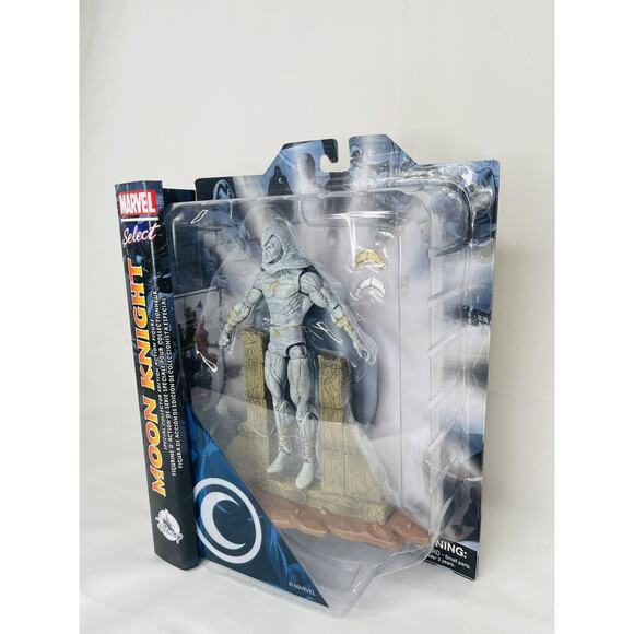 Moon Knight 7" Inch Action Figure Marvel Select by Diamond Toy - Picture 3 of 9